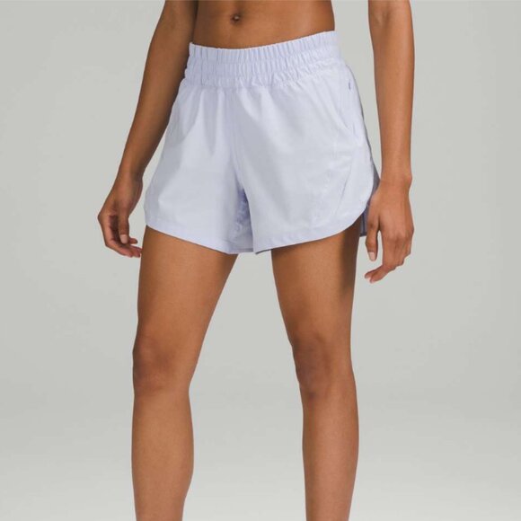 Lululemon Track That Mid-Rise Lined Short Pastel Blue (?) Size 10 - Picture 2 of 7